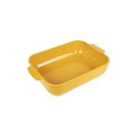 Peugeot Plat à four en céramique Appolia 40 x 27,2 x 8,3 cm 5,2 L Jaune safran