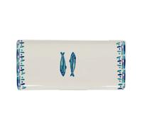 Plat rectangle Kyanos 36x16 cm