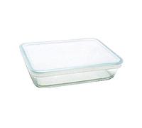 Plat Rectangulaire 1.5l Verre + Couvercle Plastique - 242P000/5046