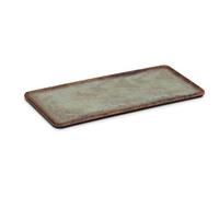 Plat Rectangulaire en Mélaminé Collection Linen 32 x 13,5 cm