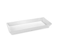 Plat Rectangulaire Mélamine avec Rebord 50 x 20 cm