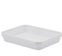 Plat Rectangulaire Revol Londres Porcelaine Culinaire Blanche Durable - Revol