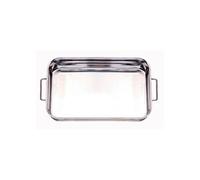 Plat rectangulaire Spécial four 30 x 22 cm - Baumalu - Argent / Métallique - Acier Inoxydable (inox) Argent G
