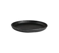 Olympia Plat à Grésiller Rond en Fonte 22 cm, Gris, Compatible Induction, Taille: 30 x 220(Dia)mm, Poignée Amovible, Culotter Avant Utilisation pour Surface Antiadhésive, Plat à Grésiller, GJ556
