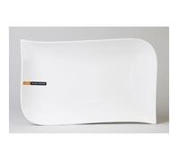 Plat - TABLE PASSION - MELODY - 36x24 cm - Blanc - Compatible lave-vaisselle