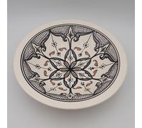 Plat Tebsi Marocain noir - D 33 cm