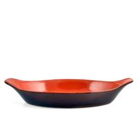 Plat Vulcania Ovale En Céramique 35 Cm