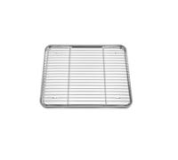 Plate de cuisson avec grille de refroidissement, Joyfair Ensemble de plaque de four et grille à gâteaux en acier inoxydable, Plaque de cuisson rectangulaire et grille de refroidissement pour la