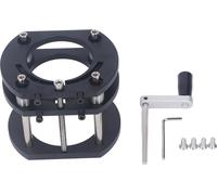 Plate-forme de levage de la défonceuse, système de levage de la table de fraisage métallique à 4 mors pour le rainurage électrique, le tenonnage, le rognage et le chanfreinage