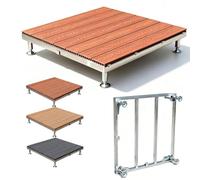 Plate-forme de Terrasse Modulaire 84 X 84 cm, Kit de Terrasse Flottante