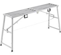 Plate-forme de travail Plate-forme de travail Marchepied jusqu'à 400 kg - Hauteur réglable 900-1500 mm - Stable et sûr - Pour les professionnels et les bricoleurs