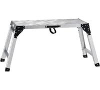 Plate-forme de travail réglable et pliable en aluminium, capacité de charge de 150 kg, surface antidérapante, 76 cm