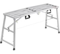 Plate-forme de travail VEVOR, 700-1150 mm, échelle pliable en acier allié, plate-forme de travail portable, capacité de charge : 360 kg, tabouret marchepied