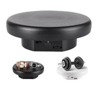 Plate-forme rotative électrique à 360° avec câble de type C, écran rotatif motorisé de 16 cm, 6,8 kg pour bijoux, produits de photographie, spectacles en direct, tournage vidéo, plateau tournant