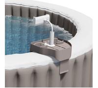 Plateau 3-en-1 pour spa : porte-gobelet, support téléphone, réglable - idéal piscines gonflables