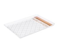 Plateau 30x22cm ""Scandinave Nature"" blanc - 5five