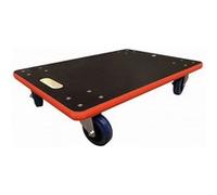 Plateau 450 kg STOCKMAN Epaisseur 27 mm - Roue caoutchouc - 700x500 mm 450 kg - PB31L G