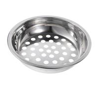 Plateau à Charbon de Bois pour Barbecue en Acier Inoxydable, Argenté | Plateau à Charbon de Rechange, Base Large Stable, Finition Brossée, Usage Quotidien en Terrasse