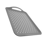 Plateau à Chaussures 5 Cm en Pp, Grand Format Antidérapant, 45x32x4 | Usage Maison et Terrasse, Entretien Facile, Plateau de Rangement Polyvalent, Couleur Grise Discrète