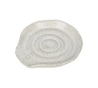 Plateau à condiments multifonctionnel en céramique et repose-ustensile de cuisine pour les cuisiniers à domicile, porte-cuillère, outil de cuisine, repose-cuillère en faïence