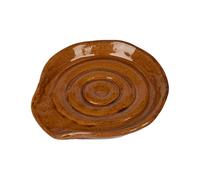 Plateau à condiments multifonctionnel en céramique et repose-ustensile de cuisine pour les cuisiniers à domicile, porte-cuillère, outil de cuisine, repose-cuillère en faïence