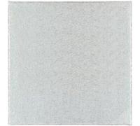 plateau à gâteau carré 20cm argent - cakesupplies f80680 Gris G
