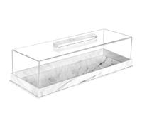 Plateau à gâteau rectangulaire, Vitrine de pâtisserie de Boulangerie, Présentoir à pâtisserie Multifonctionnel, Boîte de présentation pour fête, Maison, Cuisine, Mariage, Anniversaire