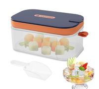 Plateau à glace en silicone, moule à retrait facile avec couvercle et récipient pour faire de la glace type tiroir | Pour cocktails, vin, whisky, bourbon, vodka, café et rafraîchissements à la maison