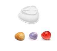 Plateau à glaçons en forme de fraise, moules en silicone pour chocolat, bonbons, gâteaux, cupcakes, savon, cuisson, gelée, biscuits, cire et crayons gras fondus