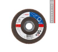 Plateau à lamelles bombé X551 Ø125 EXPERT Métal Grain 80 BOSCH