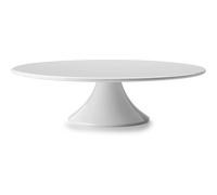 Plateau à pâtisserie en mélamine clasica Lacor Blanc 32x9 cm