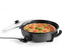 Plateau à pizza en céramique blanc de 26 cm