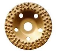 Plateau à poncer carbure de tungstène GOLD GRINDER D.125 mm x Al. 22,23 mm x Gr. 8 - Colle, vernis, PVC - Diamwood