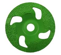 Plateau à poncer vacuum brazed BIG GREEN GRINDER D.125 x Al. 22,23 mm - Colle, vernis, epoxy - Diamwood
