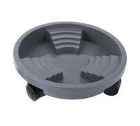 Plateau à Roulettes pour Plantes, Soucoupe Plastique Épaisse pour Pot | Base Mobile Ronde, Nettoyage Facile, Charge Solide, Garde le Sol Propre, pour Fleur et Plante
