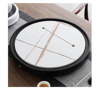 plateau à thé kung-fu, Plateau à thé rond Kung Fu chinois, petit plateau(B,25cm)