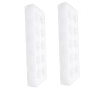 Plateau à Œufs Vide 10 Places en Mousse, Lot de 2 Sets de Sets, Blanc | Rangement pour Réfrigérateur, Usage la Cuisine Maison, Protection les Chocs, Grosse Capacité