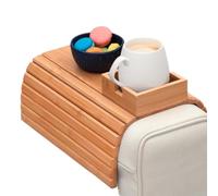 Plateau Accoudoir Canapé Tablette Canapé Bois Antidérapant Confort | Plateau Accoudoir Canapé Et Tablette Canapé Bois Antidérapant Pour Boissons Et Repas Confort