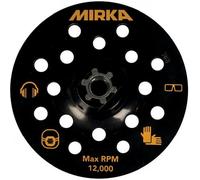 Plateau auto-agrippant Ø 125 mm - M14 - pour capot d'aspiration MIRKA