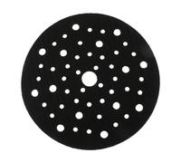 plateau auto-agrippant 2 pièces 6 pouces crochet et boucle tampon économiseur Interface Surface Protection disque 150mm protecteur for patin de ponçage ponceuse orbitale aléatoire(6 Inch 53 Holes)