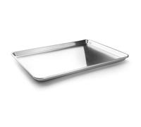 Plateau bas en aluminium Lacor Master Argenté 53x38x2,5 cm
