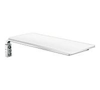plateau cassette hansgrohe 26511400 200x80mm, blanc / chromé