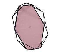 plateau， Contenants décoratifs for collations et friandises, porte-clés, téléphones portables, plateau, table de chevet ou organisateur de commode(Pink)