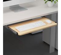 Plateau coulissant pour clavier et souris - Pour la maison et le bureau - Gain de place - Design mignon