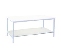 Plateau d'atelier inférieur L 200 x P 100 cm pour poste de travail debout