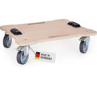 Plateau de base pour système de transport, compatible avec les systèmes L-BOXX – Rouleau de transport en contreplaqué de bouleau, capacité jusqu'à 350 kg, incluant une llen de 7 mm, compatible av