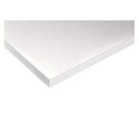Plateau de bureau celexon eAdjust Mélamine- 125 x 75cm, blanc