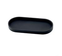 Plateau de comptoir de salle de bain moderne incassable Blanc 25 cm | Esthétique moderne et élégante, améliore la décoration, s'adapte aux dessus de coiffeuse, options contemporaines noires ou