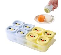 Plateau de congélation alimentaire - 8 moules de congélation en silicone | Moule de cuisson -20 ℃ à 200 ℃, plateau de rangement multi-tasses de 50 ml avec couvercle empilable, organisateur de portion