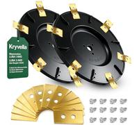 Plateau de couteau de tuning de qualité supérieure pour 6 lames, disque de lame renforcé en fibre de verre, compatible avec Mammotion LUBA 1 AWD & LUBA 2 AWD (jusqu'à l'année de construction 2024